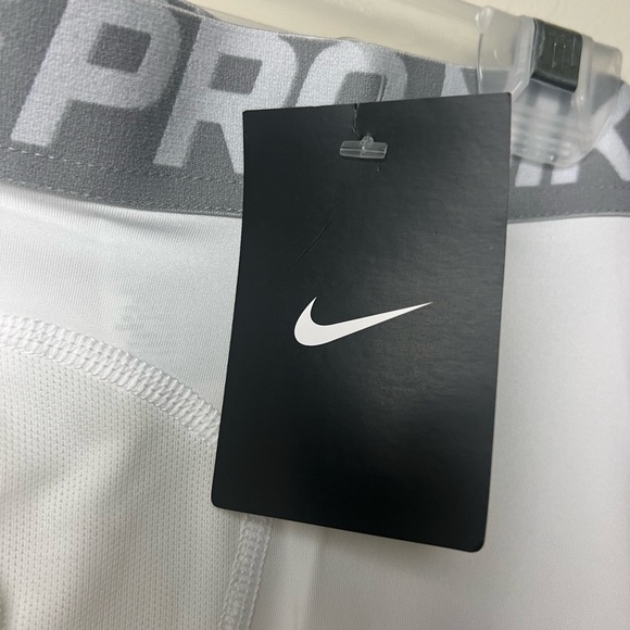 Nike Pro Men’s Dri-Fit White Pants Training Size Medium Style: 828642 NWT - Picture 5 of 5